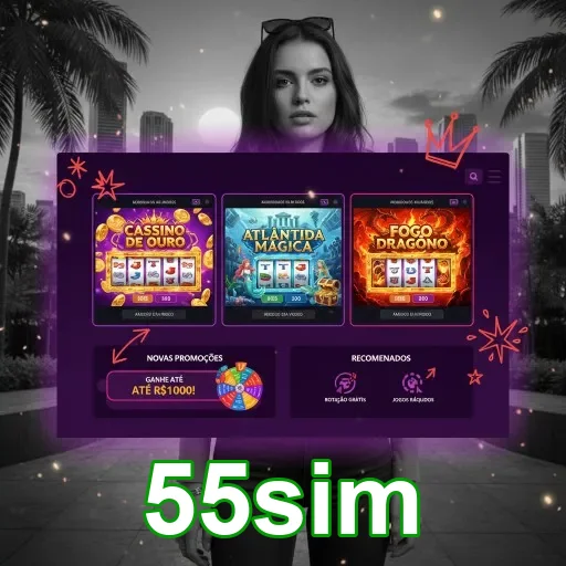 Ilustração de Experimente o aplicativo cassino 55sim com acesso instantâneo