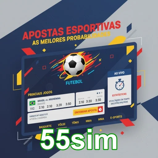 Ilustração de Explore a Diversão de Jogos e Slots na 55sim