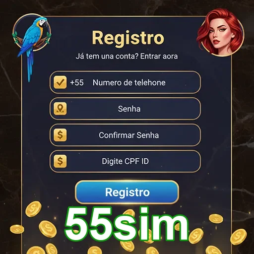 Ilustração de Explore a Diversão de Jogos e Slots na 55sim