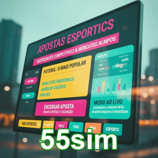 Jogos online no 55sim com slots e cassino ao vivo